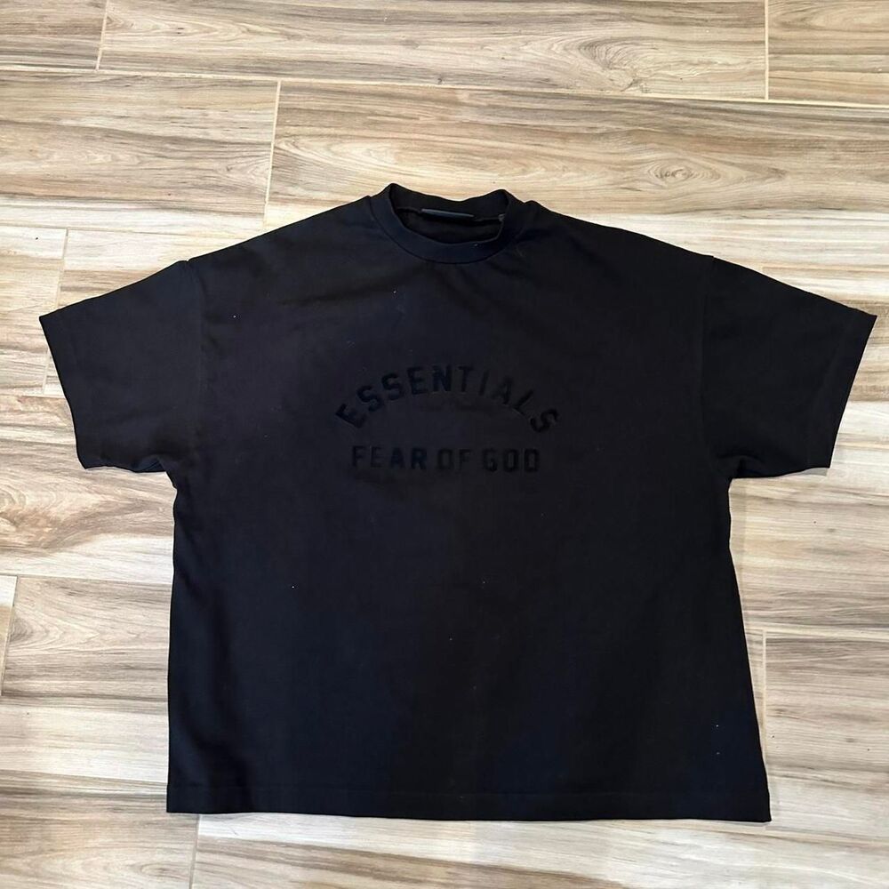 Essentials Black Short Sleeve Tee